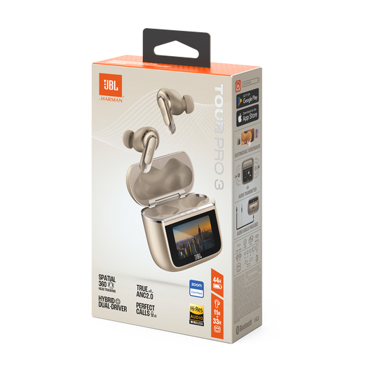 JBL Tour Pro 3 | True Wireless Noise Cancelling earbuds with Smart